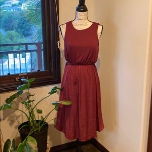 Soft Ann Taylor Loft Midi Dress